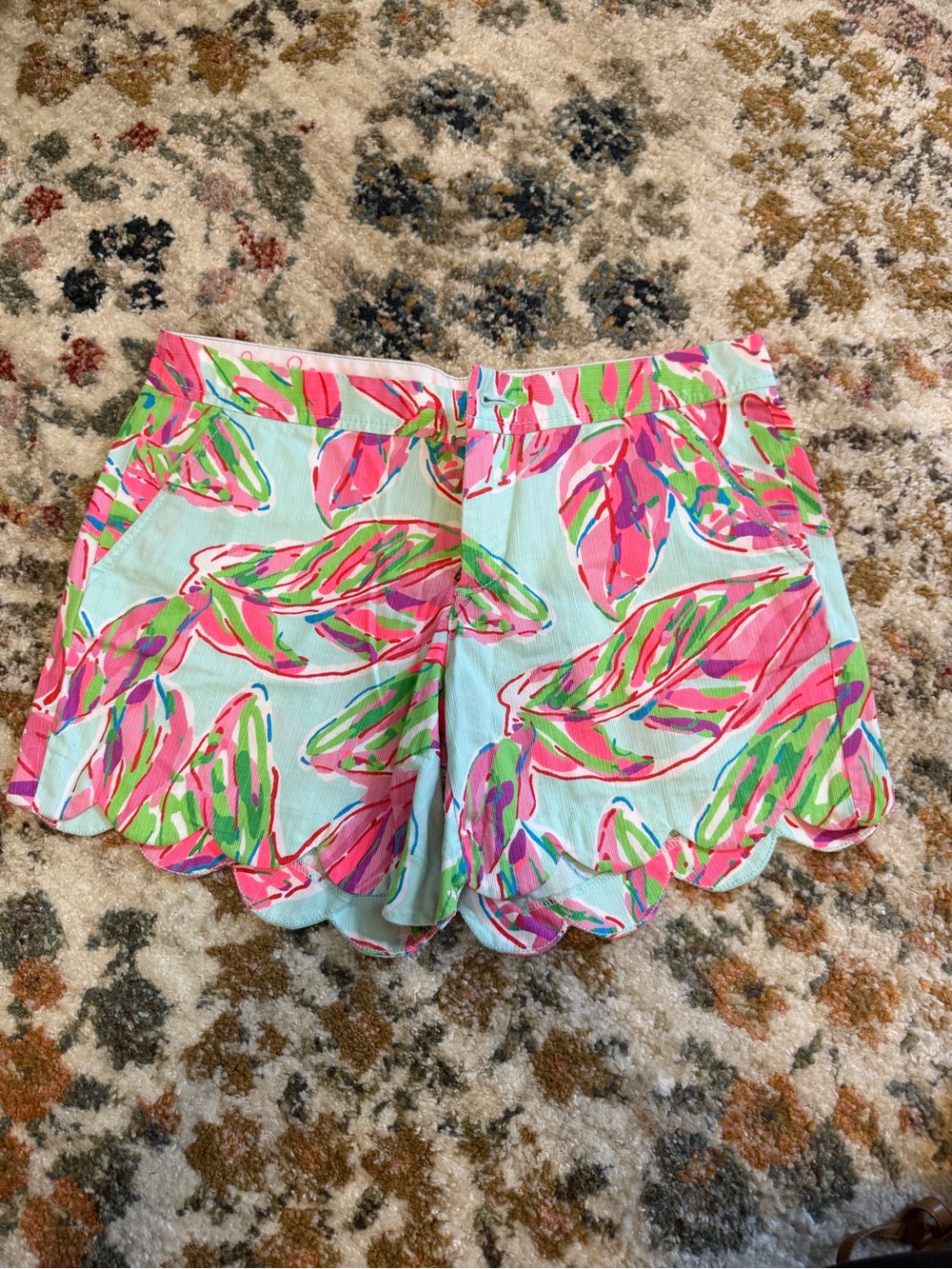 Lilly Pulitzer Scalloped Shorts